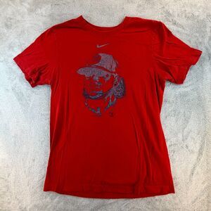 Nike St Louis Cardinals Graphic T Shirt Mens Small Red MLB Baseball Tee